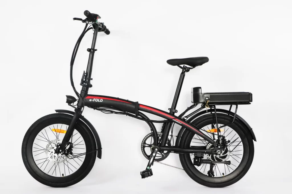 Imagen de Bicicleta Electrica Plegable E-FOLD Negra