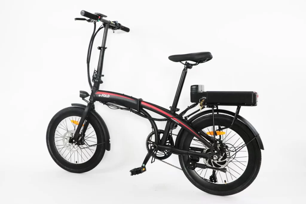 Imagen de Bicicleta Electrica Plegable E-FOLD Negra
