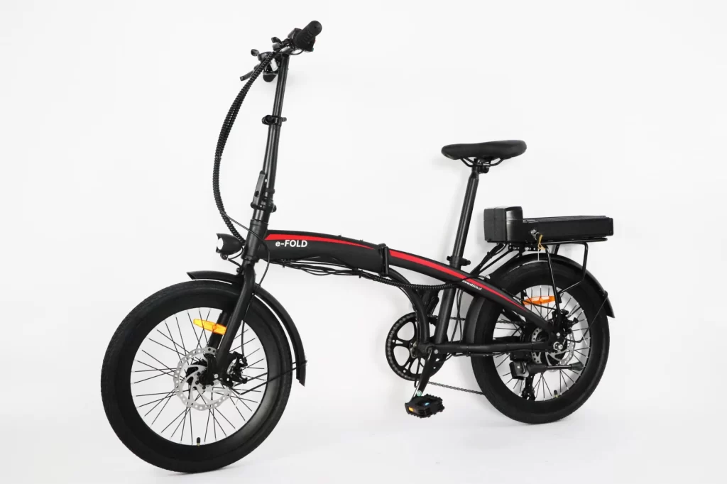 Imagen de Bicicleta Electrica Plegable E-FOLD Negra