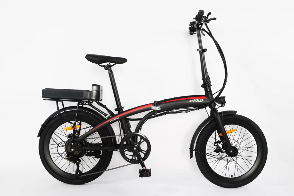 Imagen de Bicicleta Electrica Plegable E-FOLD Negra