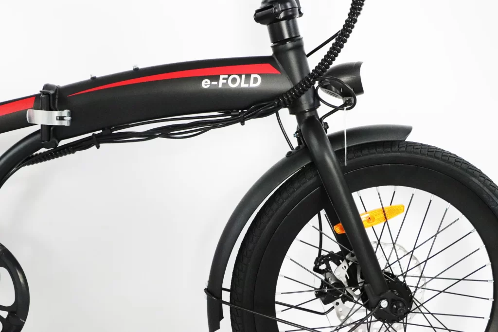 Imagen de Bicicleta Electrica Plegable E-FOLD Negra