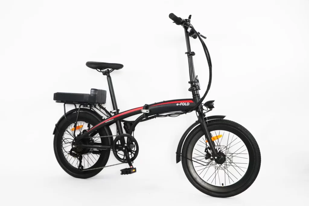 Imagen de Bicicleta Electrica Plegable E-FOLD Negra