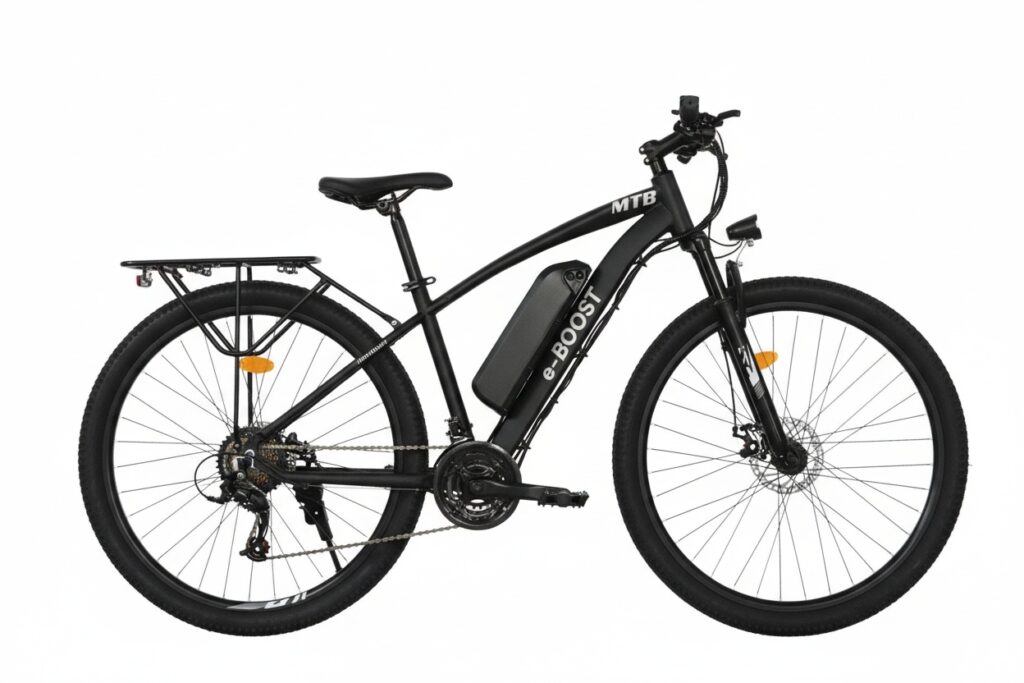 Imagen de Bicicleta Electrica E-BOOST Negra (Open Box/Poco Uso/Revisada)