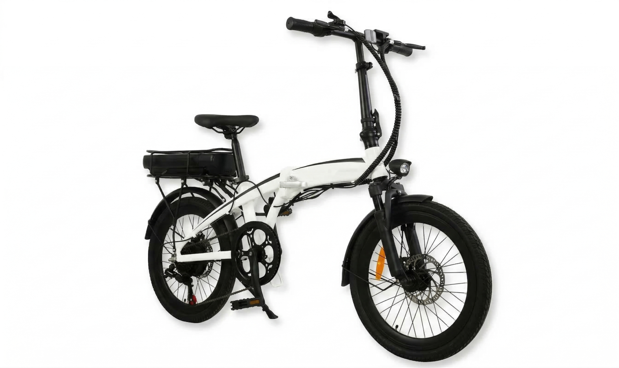 Bicicleta electrica plegable efold pro blanca