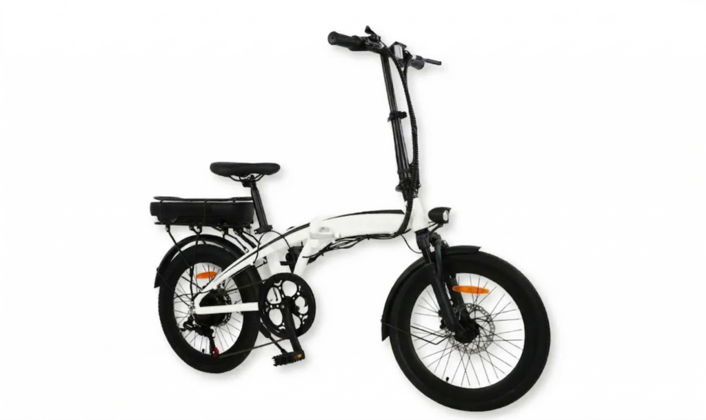 Imagen de Bicicleta Eléctrica Plegable E-FOLD Pro Blanca