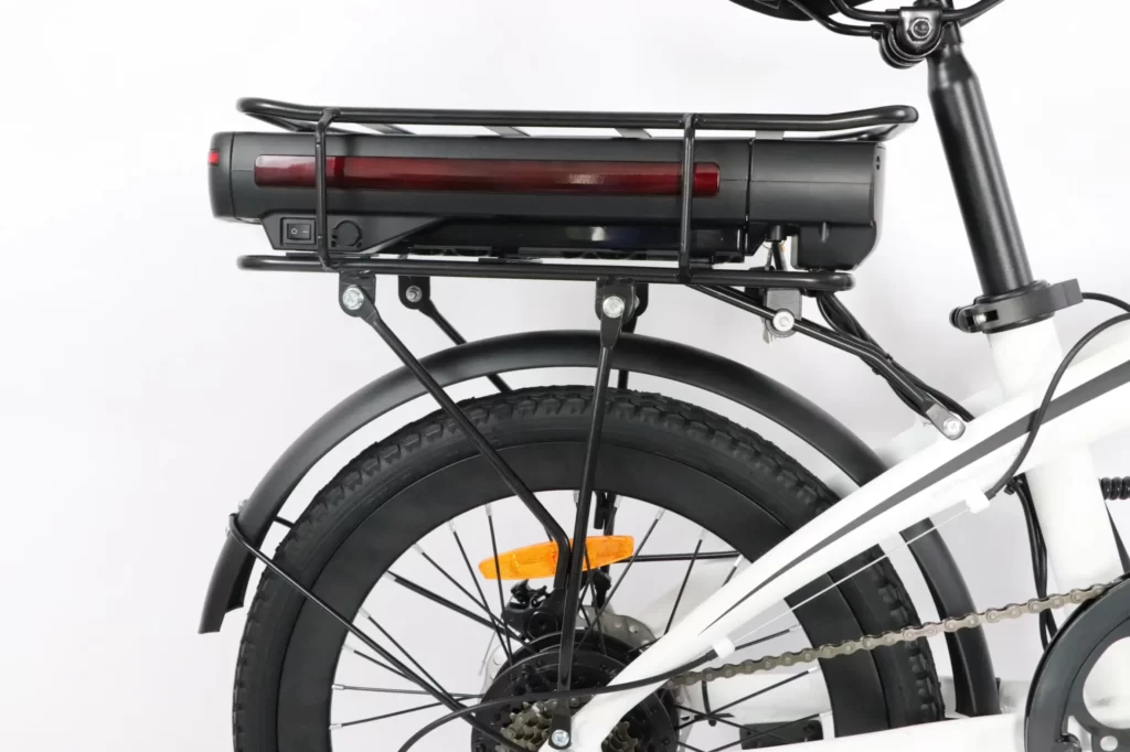 Imagen de Bicicleta Eléctrica Plegable E-FOLD Pro Blanca