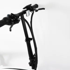 manubrio de una bicicleta electrica efold