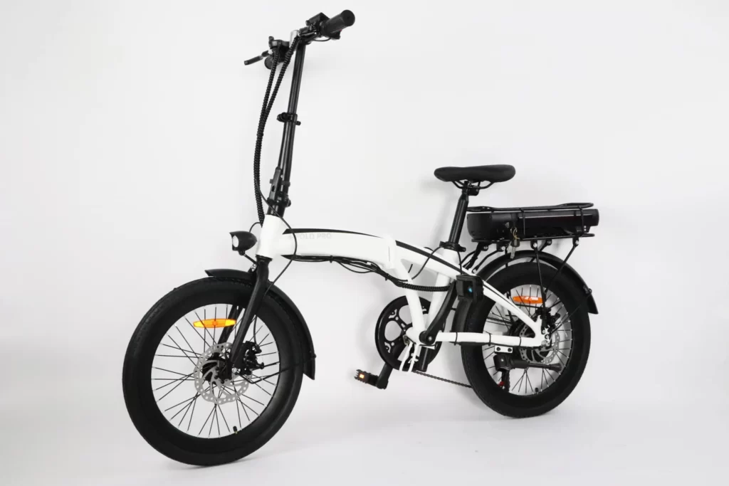 Imagen de Bicicleta Eléctrica Plegable E-FOLD Pro Blanca