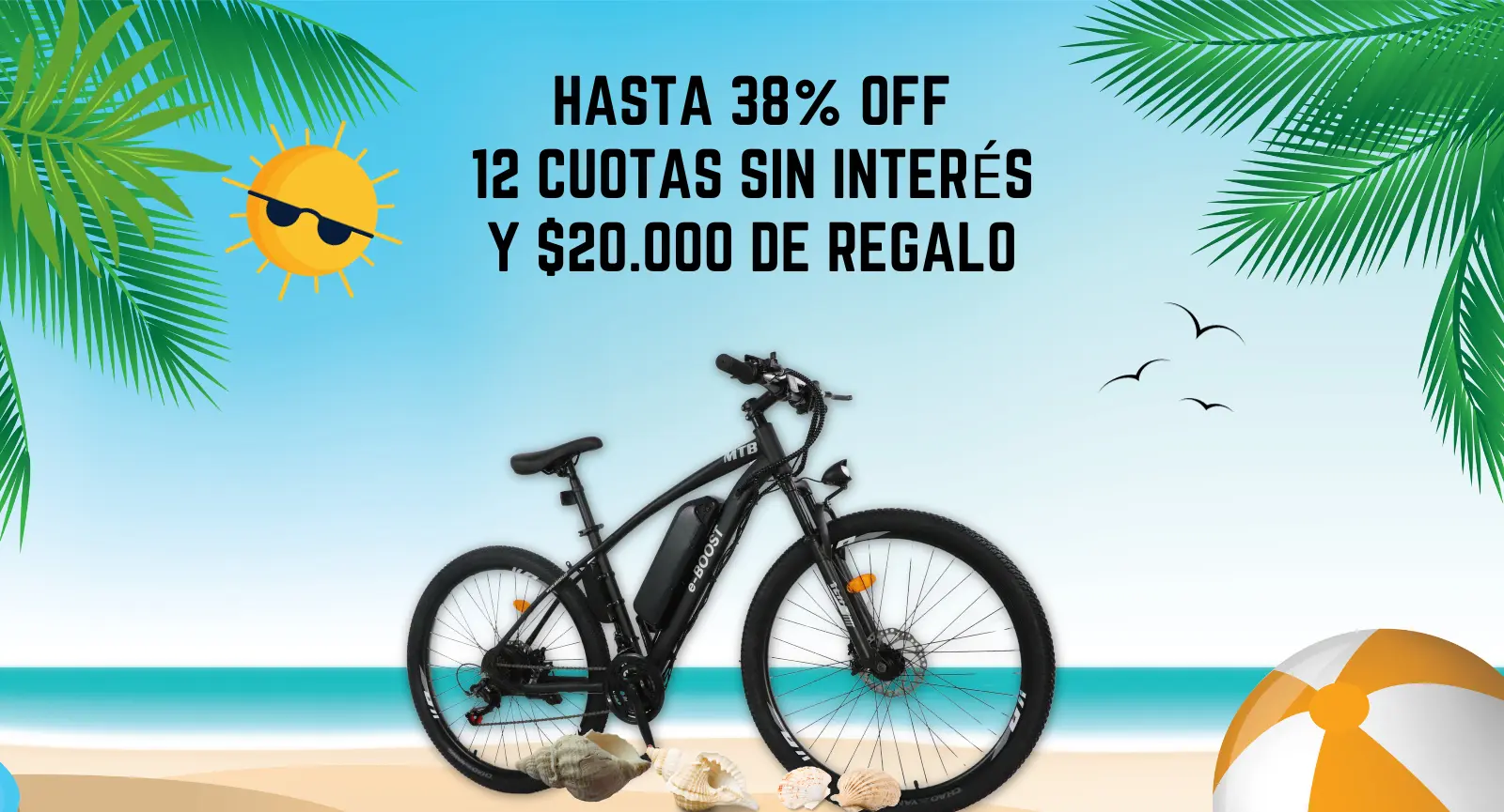 promocion de verano en bicicletas electricas