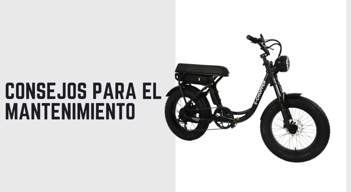 consejos para el mantenimiento de una bicicleta electrica