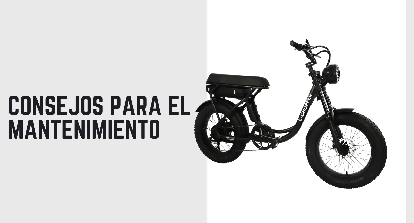 consejos para el mantenimiento de una bicicleta electrica