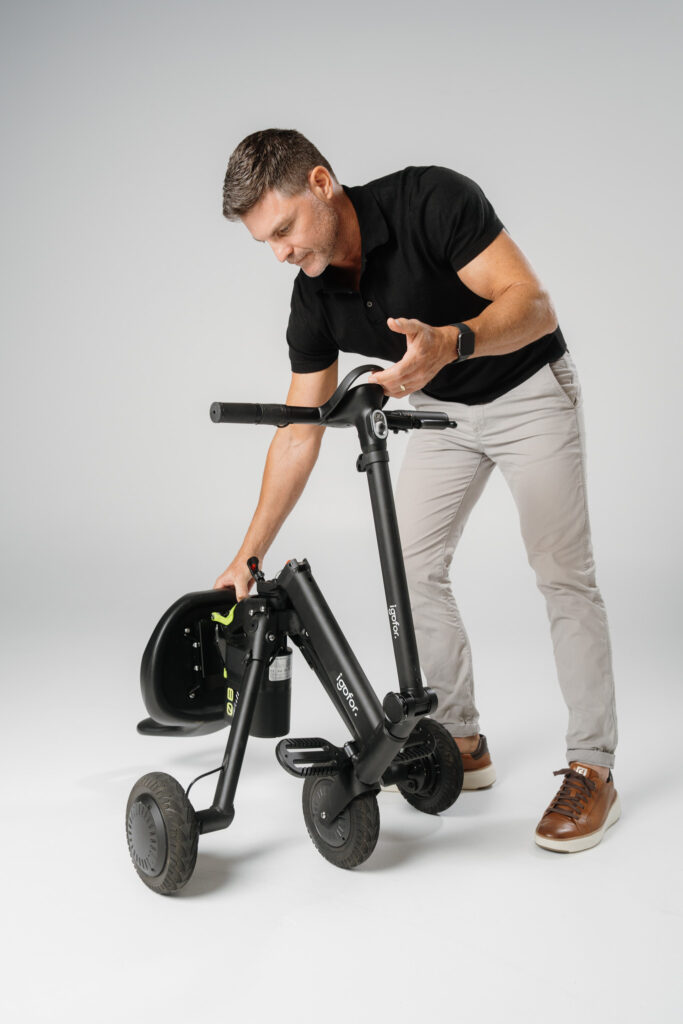 Imagen de Trifold Scooter Superior Balance Igofor Gris