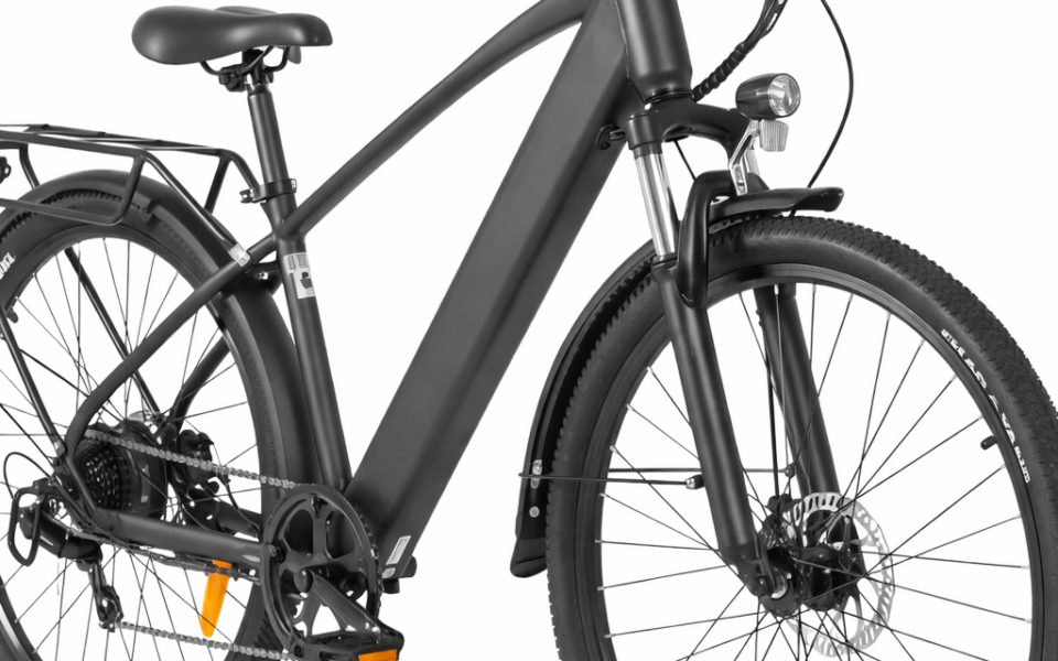 bicicleta electrica ciudad bateria oculta