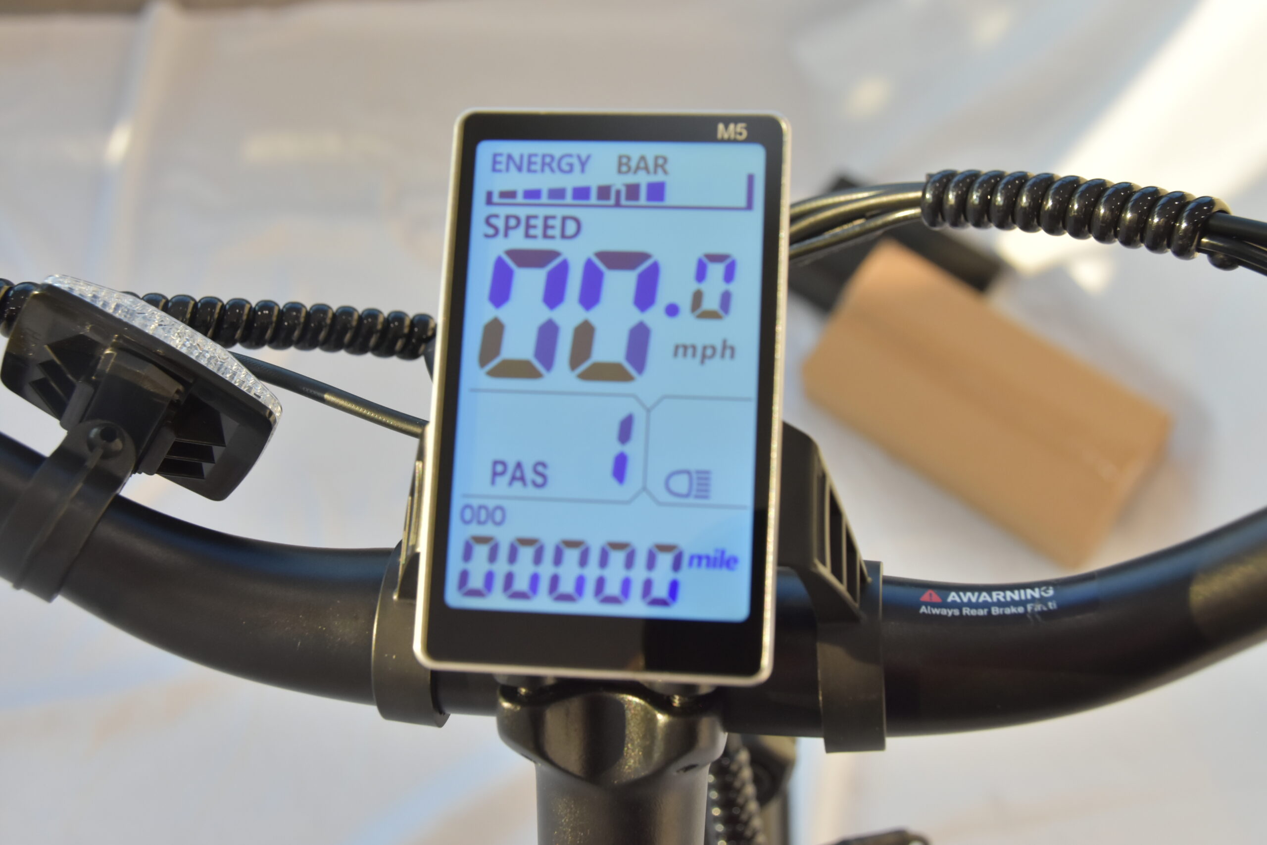 panel digital bicicleta electrica