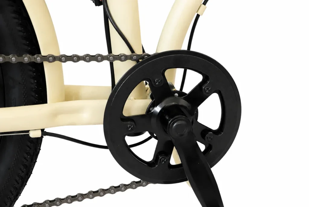 Imagen de Bicicleta Electrica Plegable E-FOLD Crema