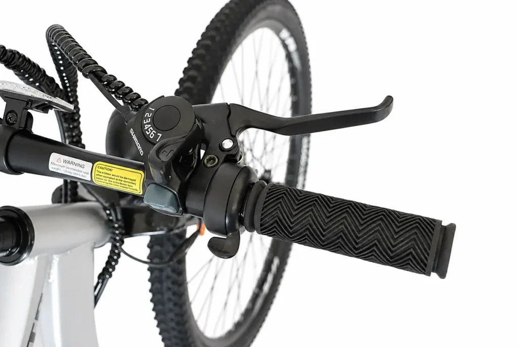 Imagen de Bicicleta Electrica E-BOOST Silver (Parrilla Trasera Gratis)