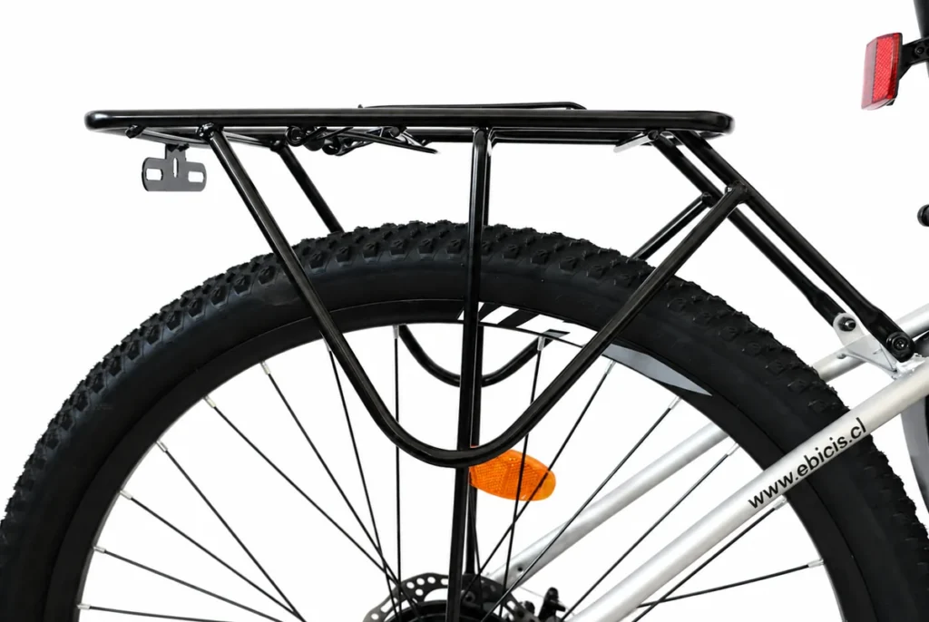 Imagen de Bicicleta Electrica E-BOOST Silver (Parrilla Trasera Gratis)