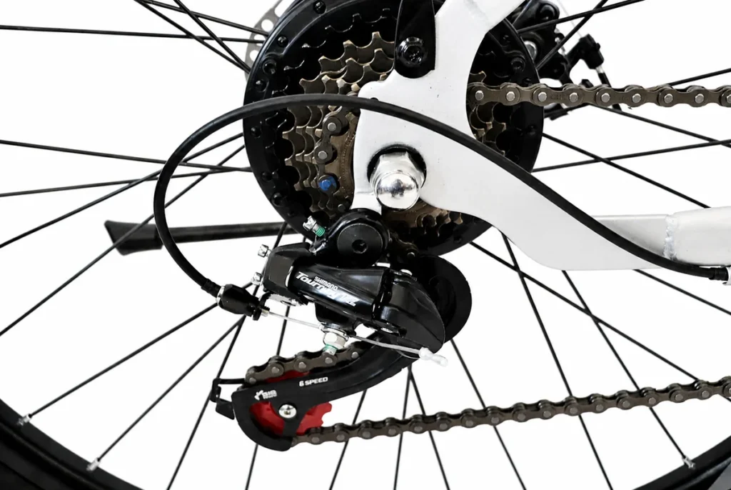 Imagen de Bicicleta Electrica E-BOOST Silver (Parrilla Trasera Gratis)