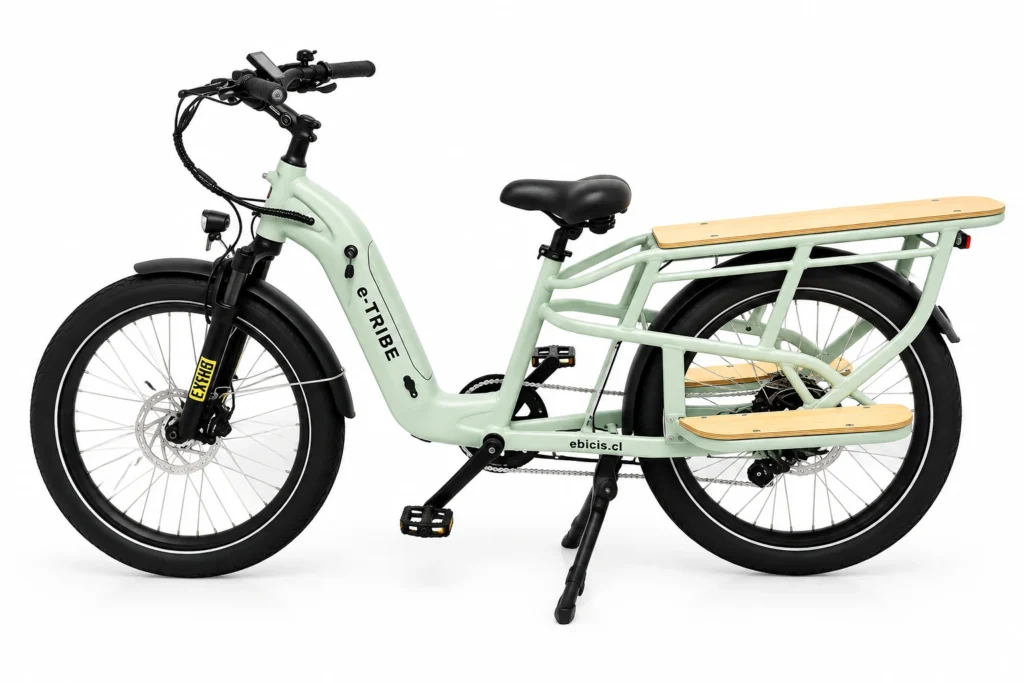 Imagen de Bicicleta Electrica E-TRIBE Light Grey / Familiar-Cargo (PREVENTA/Despacho Desde 15 Octubre)