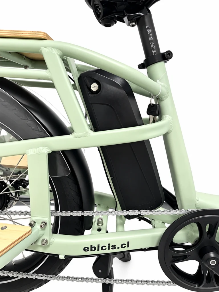 Imagen de Bicicleta Electrica E-TRIBE PRO Light Grey / Familiar-Cargo Doble Batería