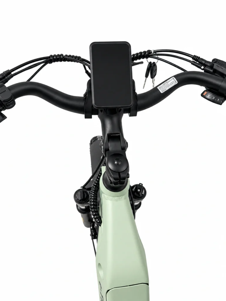 Imagen de Bicicleta Electrica E-TRIBE PRO Matte Black / Familiar-Cargo Doble Batería