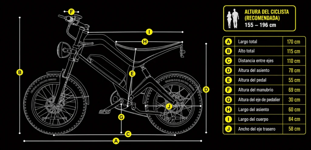 Imagen de Bicicleta Electrica E-RANGER / Ruedas Anchas