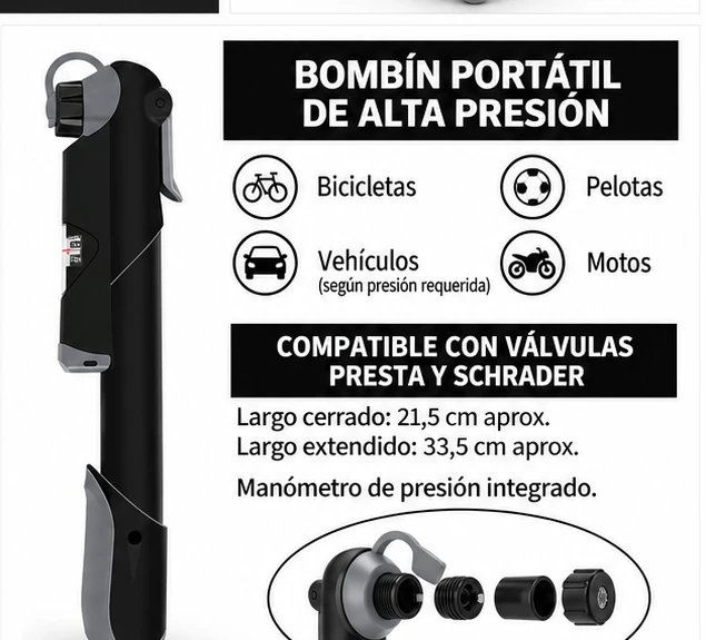 Imagen de Bombin Bicicleta